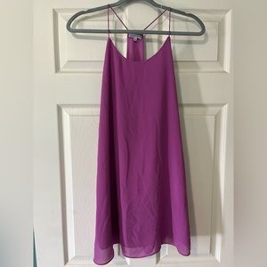 Purple Mini Dress